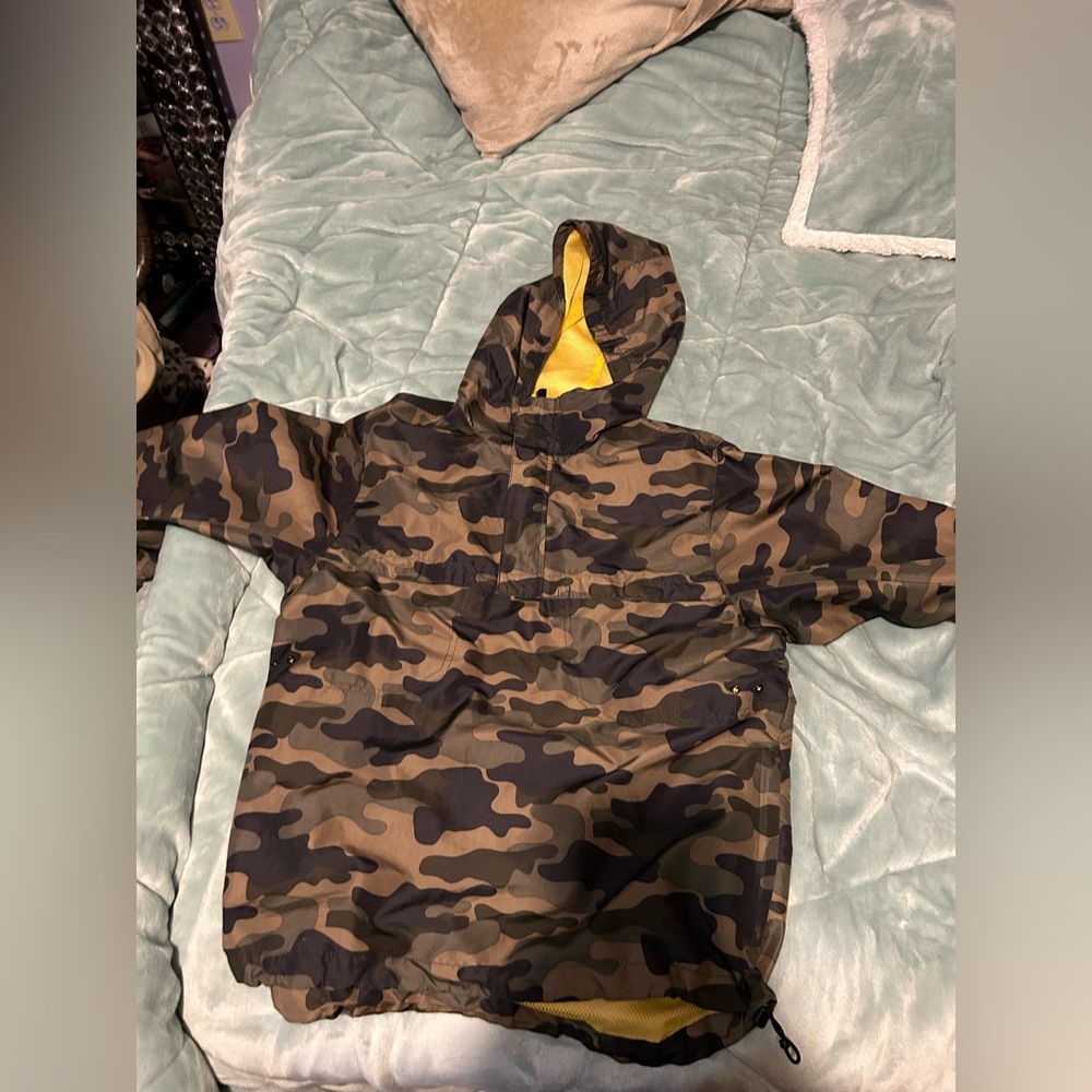 Camo Old Navy Wind breaker.